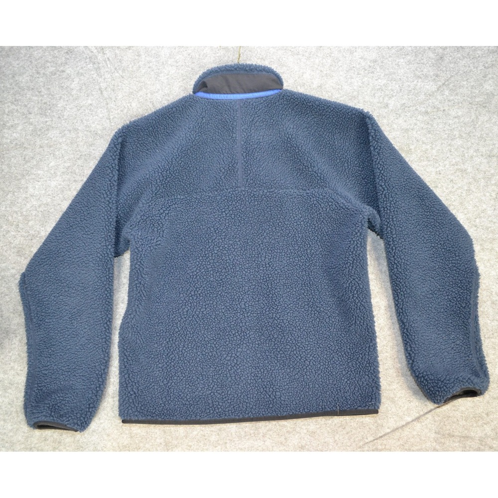 Patagonia Classic Retro X Jacket Mens Small Blue Fleece Sherpa Full Zip - Picture 12 of 16